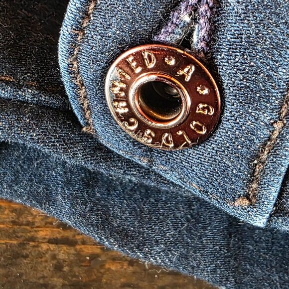 AG Adriano Goldschmied The Prima Mid Rise Cigarette Jeans Women's Dark Wash 24R - Picture 13 of 13